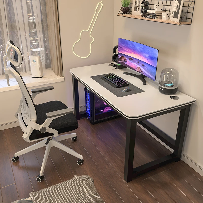 Sedentary Home Computer Desks Drawers Monitor Modern Writing Standing Table Gaming Desktops Table Pour Office Work Furniture monitor memo board card holder acrylic message note phone holder photocards display stand stationery home office organizer