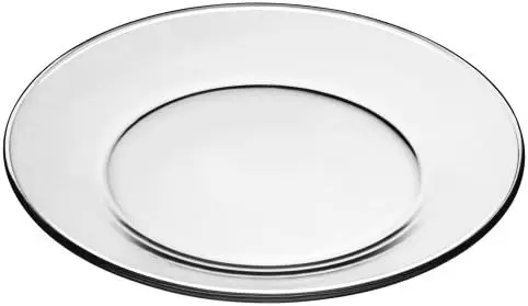 

Moderno Dinner Plate, 10-1/2-Inch, Box of 12, Clear