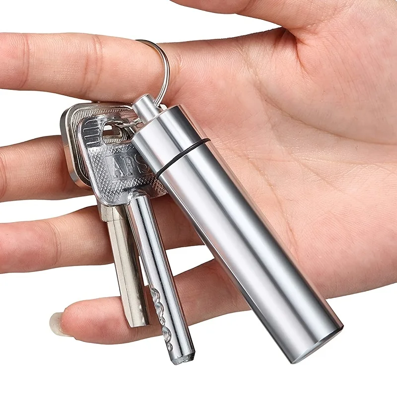 Stainless Steel Toothpicks Pocket Set, Portable Floss Pick Reusable Metal Toothpicks Tooth Cleaning Kit With Keychain Holder Best Sellers In Beauty & Health