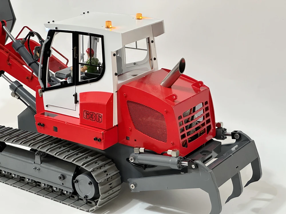 JZ636 RC Hydraulic Crawler Loader – Heavy Duty RC