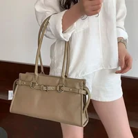 Sac en cuir véritable YANATARI pour femme, sac de luxe 2026, sac à bandoulière long vintage, sac à main, sac sous le bras, sac de shopping, sac de forme allongée 5