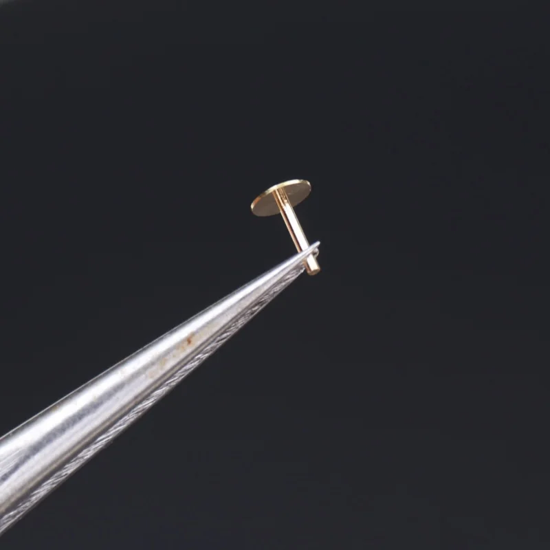 Watch Repair Tool Dial Foot Watch Universal Dial Pin Diameter 0.6mm Copper Material Fixed With Locating Pin Repair Watch Repair Parts