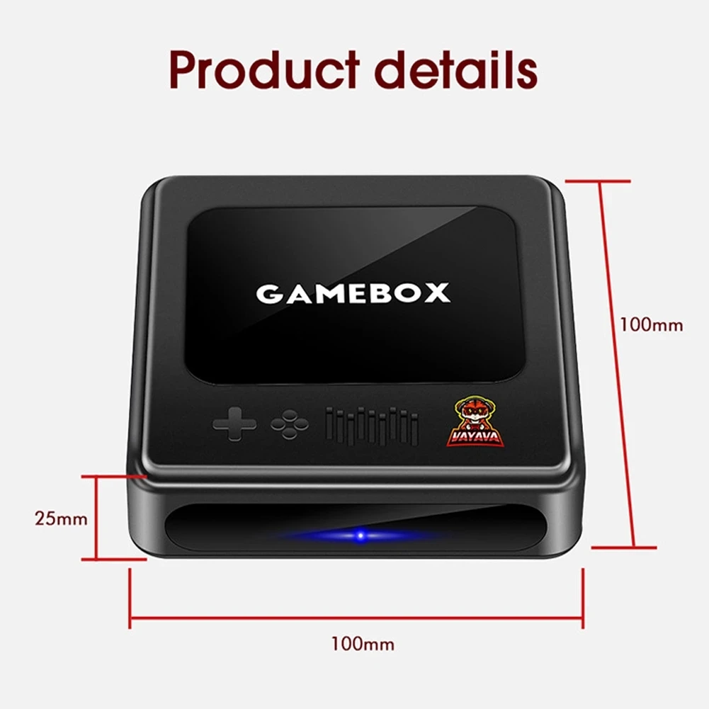 Retro Video Game Console G10 GAME BOX Dual System 4K HD TV Game Player Built-in 16GB 50000+ Games 50 Emulators for PSP/PS1/N64