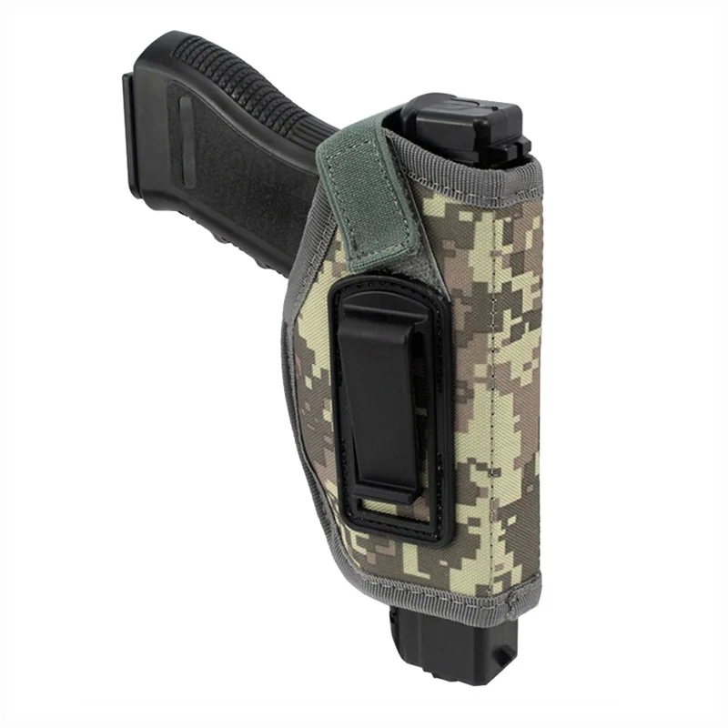 에어소프트 총 홀스터 벨트 클립, Glock 17 19 Sig Sauer P226 베레타 92 콜트 1911 전술 나일론 홀스터, 은폐 캐리 홀스터