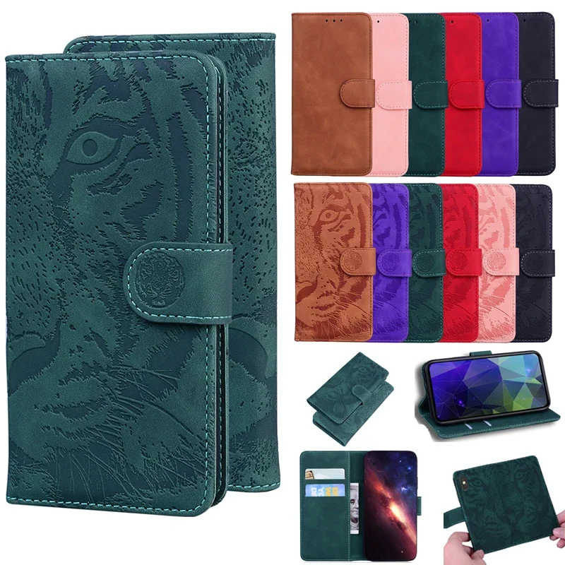 Classic Luxury Leather Magnetic Stand Wallet Flip Phone Cover Case
