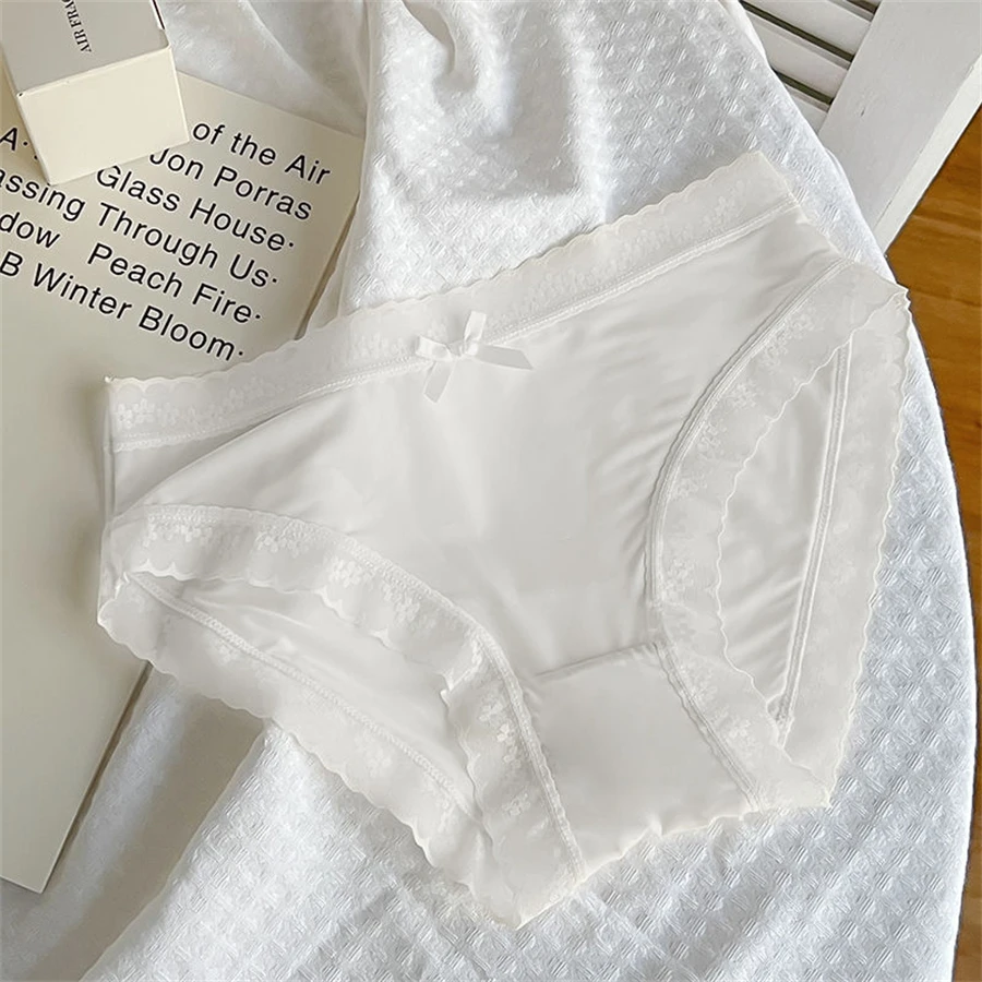 ملابس داخلية مثيرة من الدانتيل للنساء ، حرير ثلجي...