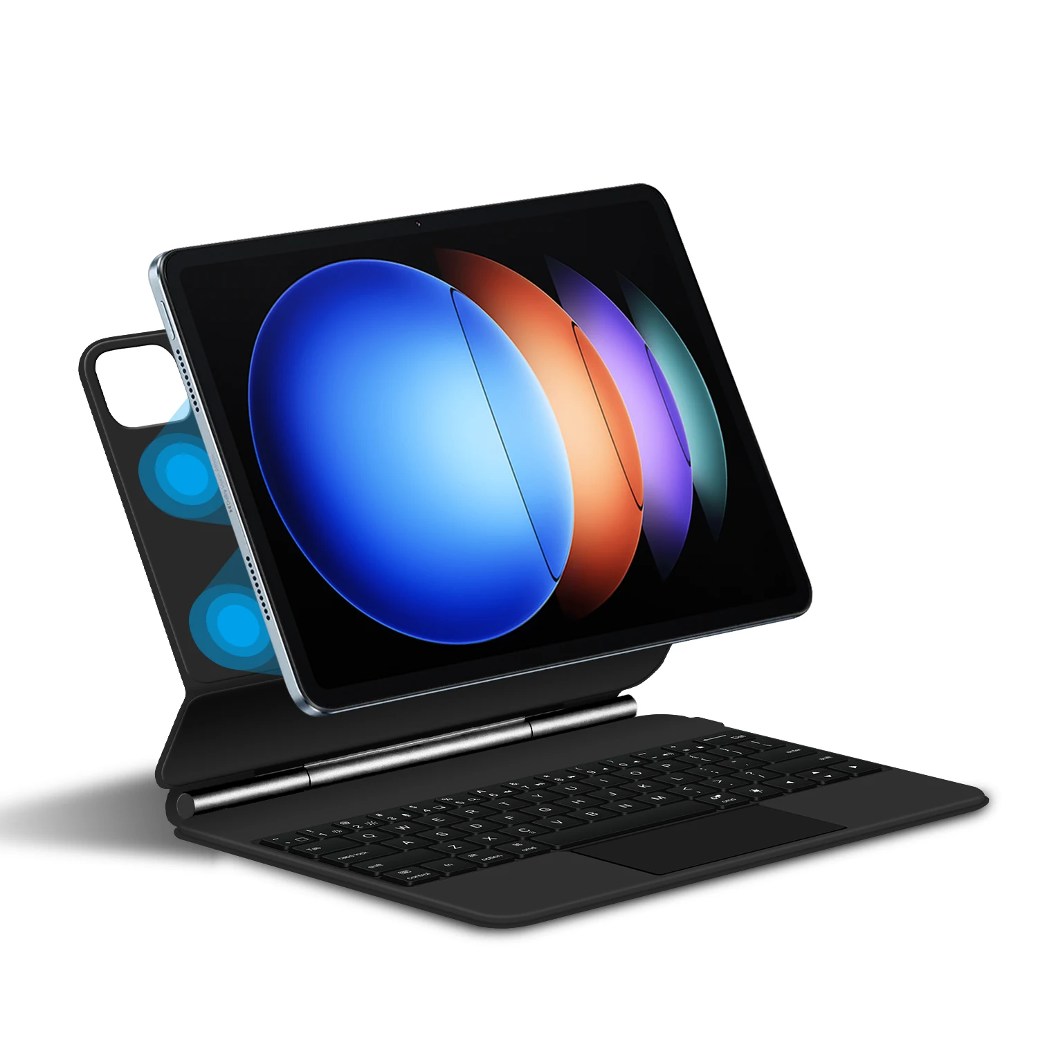 Backlight Magic Keyboard For XIAOMI Pad 6S Pro 12.4" Mi Pad 6s Pro12.4 Smart Case Portuguese Spanish Arabic German keyboard