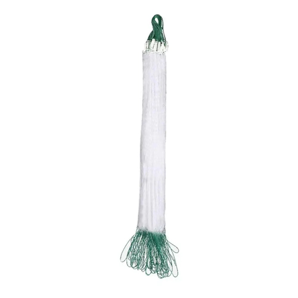 8m Single Layer Floating Net Fishing Mesh Monofilament Net Netting Tackle Outdoor Gill Tackle Mesh Fishing Netting Tool fishing net