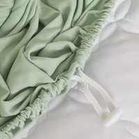 Bedding Pure Cotton Thick Mattress Cover Soybean Microfiber Filling Elastic Fitted Sheet Queen King Size Mattress Pad Protector 6