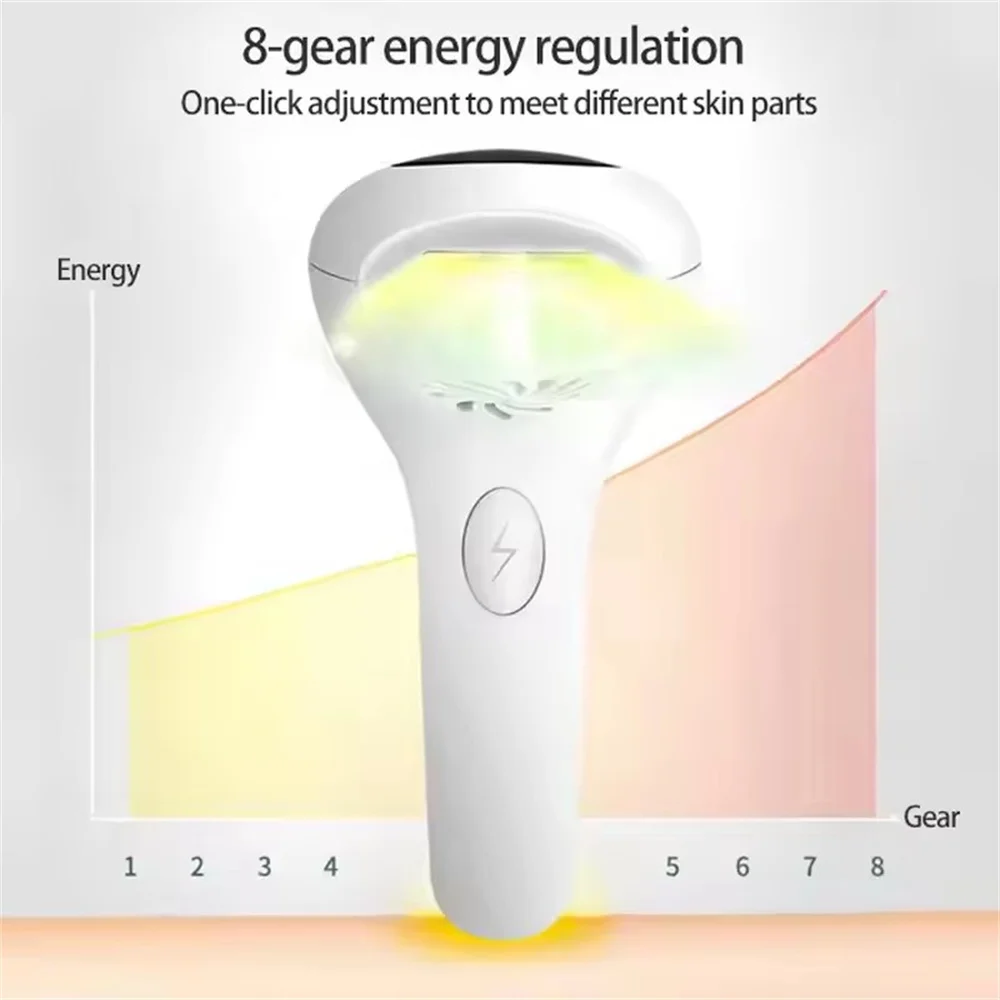 900000 Flashes Laser Epilator Instrume Permanent IPL Hair Removal Home Use Devices Ice Cool Painless Intense Pulsed Light