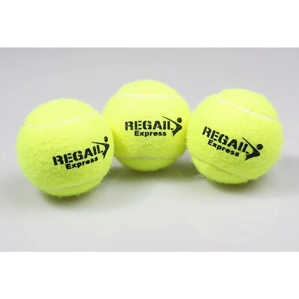 Tennis Balls Professional Rubber Tennis Ball High Resilience Tennis Practice Ball for School Club Competition Training Exercises tennis balls rubber tennis