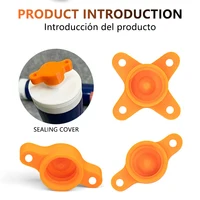 Capuchon de nettoyage pour buse de mastic, nettoyant universel pour buse de colle, empêche le séchage pour les tubes de mastic en verre, taille standard, outil de bricolage 5