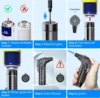 4-pack torch lighters, windproof lighters, butane gas lighters, smoke accessories, outdoor grilling tools kitchen tools 2025 New 5