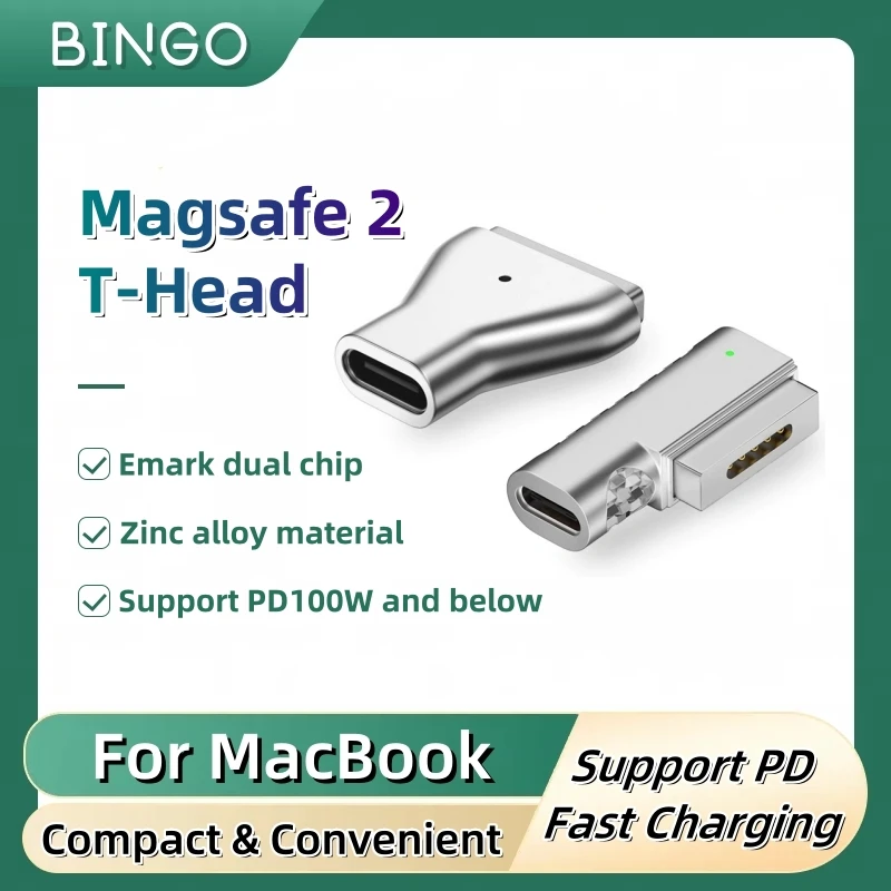 USB Type-C to Magnetic Fast Charging Connector Adapter