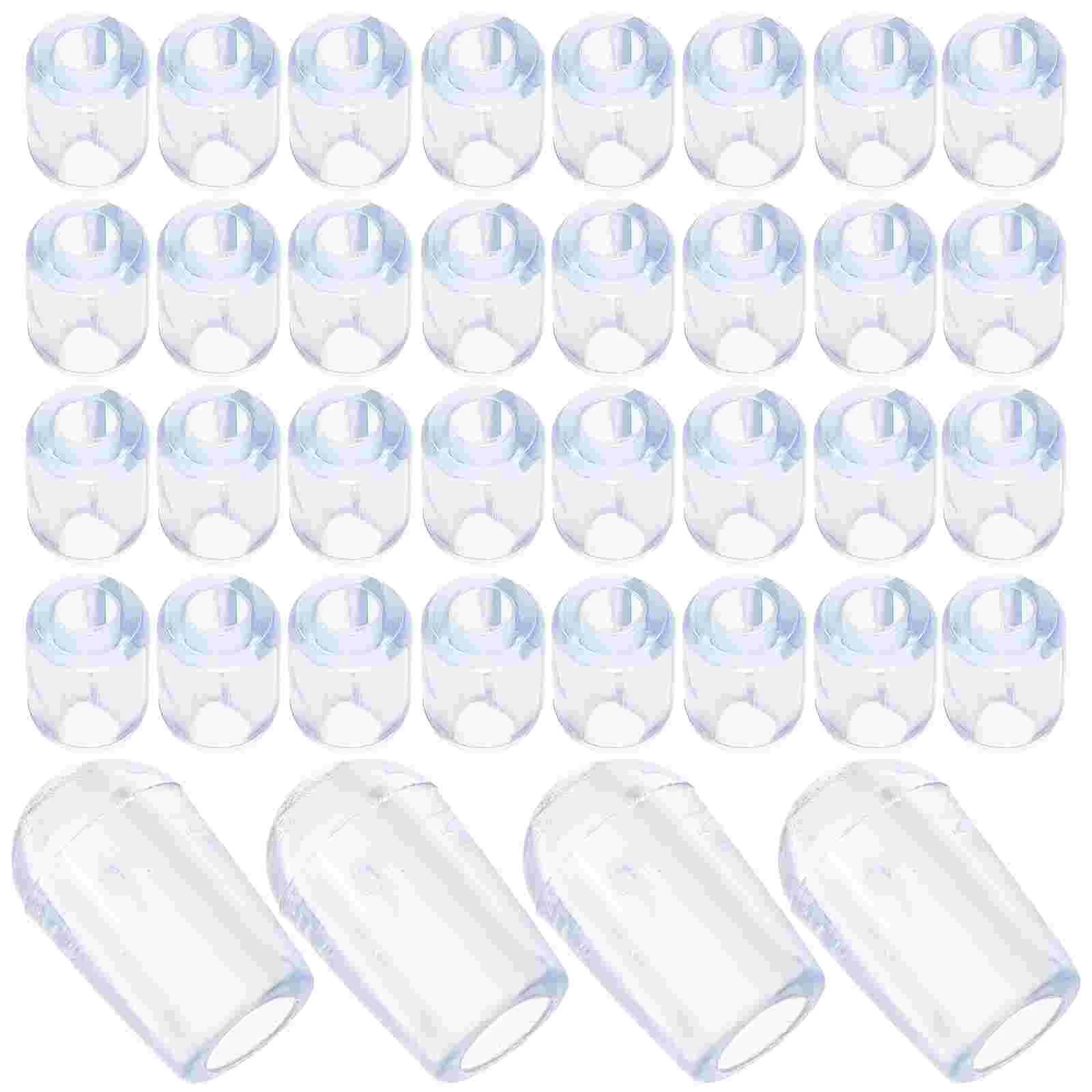 

80pcs Sink Grid Protectors Kitchen Sink Wire Protective Rack Feet PVC Sink Replacement Feet