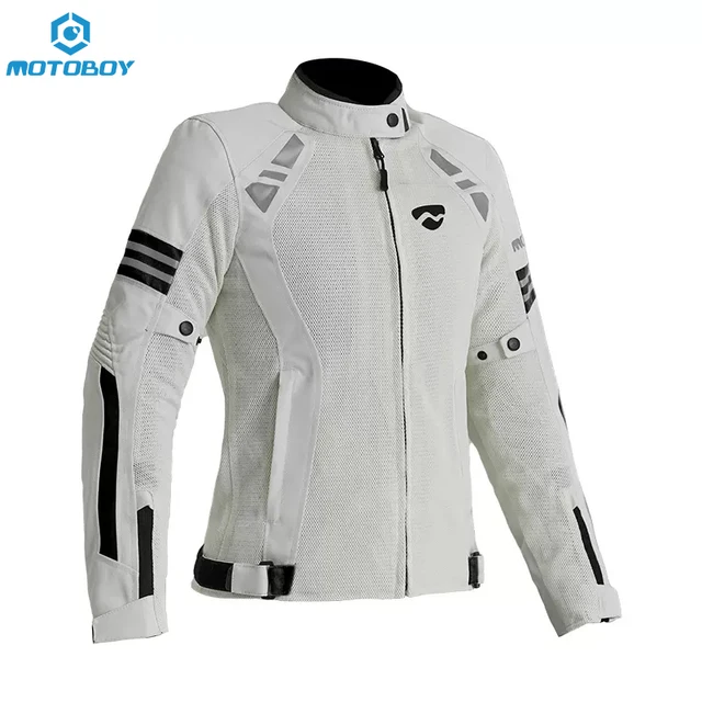 Women's Motorcycle Jacket Summer Breathable Mesh Motorcycle Riding Jacket Windproof And Anti Drop Motorbike Jacket Women