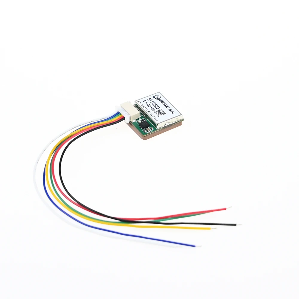 QUESCAN 18*18mm 10Hz FPV M10 GPS GNSS 모듈 (컴퍼스 5883 포함) AP BF INAV GPS Galileo GLONASS BeiDou 모듈 GNSS 수신기용