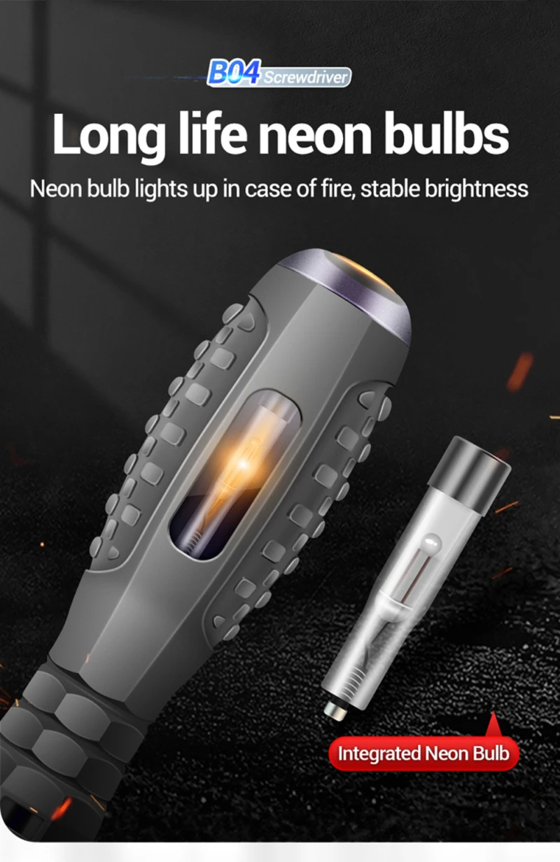 Description Picture 2 of itemDigital Voltage Tester Pen AC Non-contact Induction Test Pencil Voltmeter Power Detector Electrical Screwdriver Indicator Meters