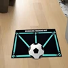 Football Training Mat Foldable Rug Dribbling Futbol Voetbal Training Mats Carpet Kids Soccer Indoor Equipment Durable Non Slip 6