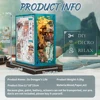CUTEBEE Antiquity Book Nook Chinese Style Doll House Kit with Touch Light Dust Cover 3D Puzzle Toy Gift Ideas Su Dongpo's Life 5