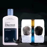 샴푸 1 Pcs Original Restoria Discreet Colour Restoring Cream Lotion Hair Care 250ml Reduce Grey Hair for Men and Women 1