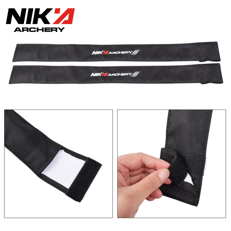 

2pcs Nika Archery Bow Limbs Bag Recurve Bow Limbs Bag Protective Case Cover Recurve Bow Outdoor Hunting Shooting Accessories