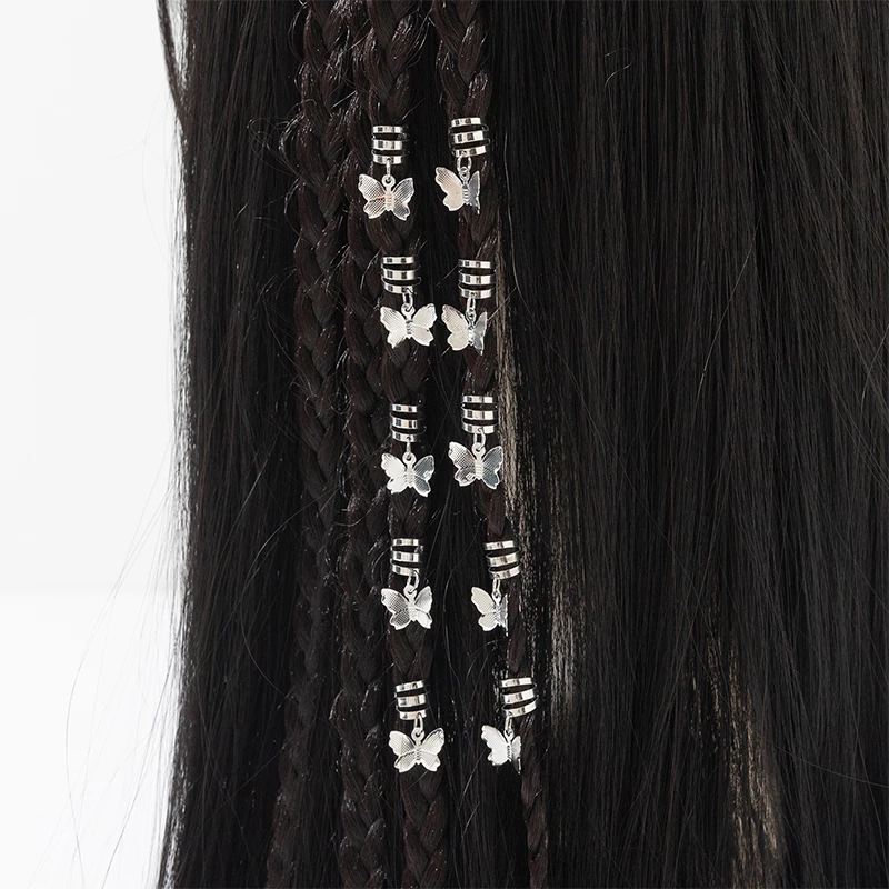 10-50Pc Sweet Dreadlock Hair Rings Adjustable Hair Braids Dirty Braids Hairpin For Women Girls Fashion Hair Accessories Headwear 4