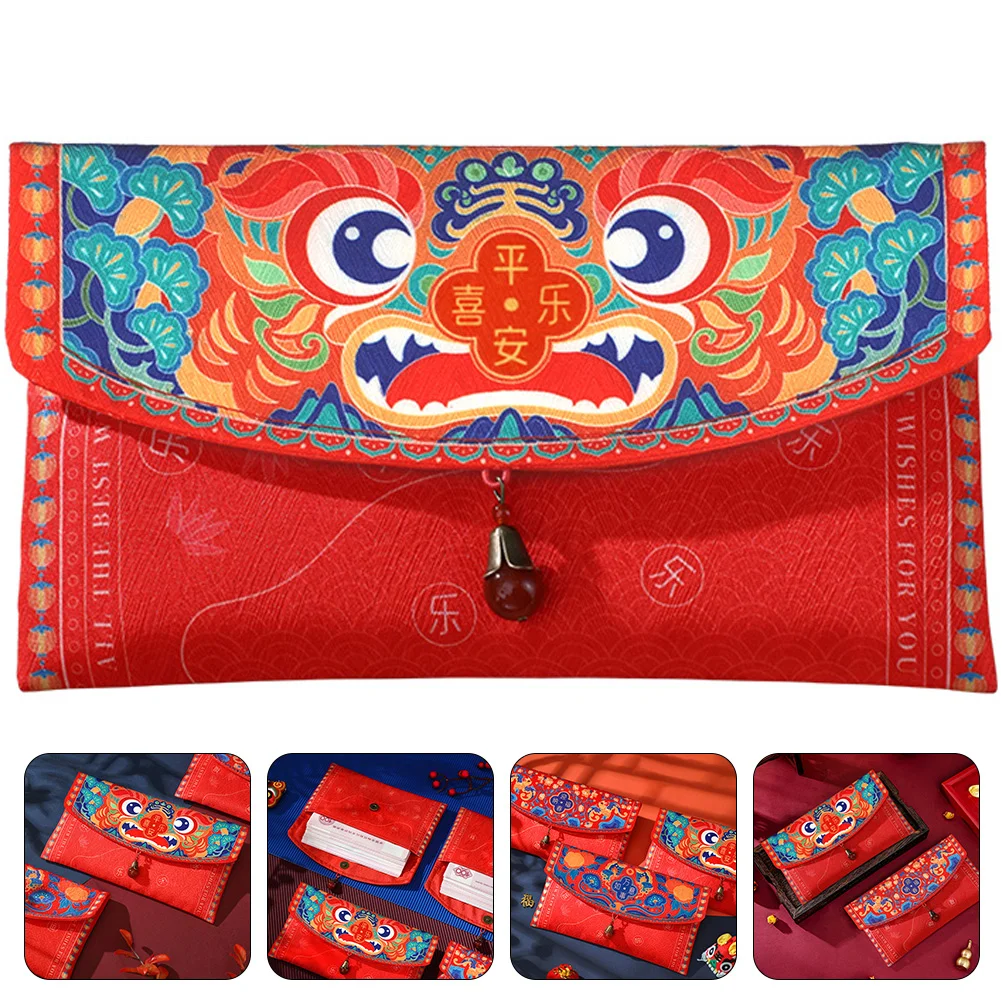 

Chinese Cloth Money Bags Spring Festive Money Bag Red Packets Red Money Bag