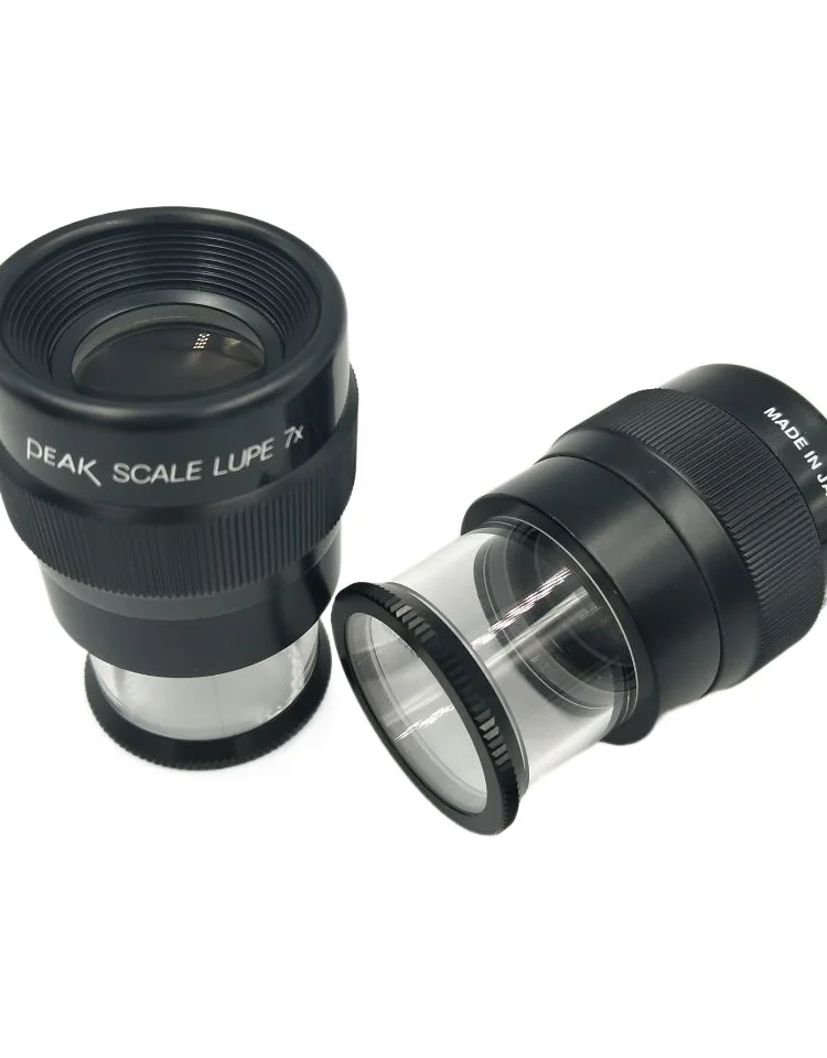 

Original Authentic with Scale Handheld Magnifying Glass Eyepiece 1975-7x Microscope