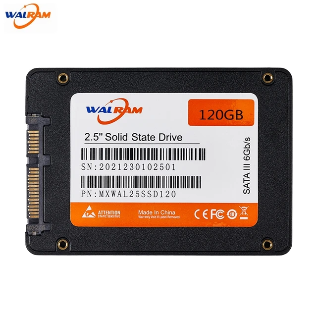 WALRAM SSD hdd 2.5 SATA3 SSD 120gb 128gb 240gb 256gb 512gb ssd 1TB Internal Solid State Hard Drive For laptop hard disk Desktop 2