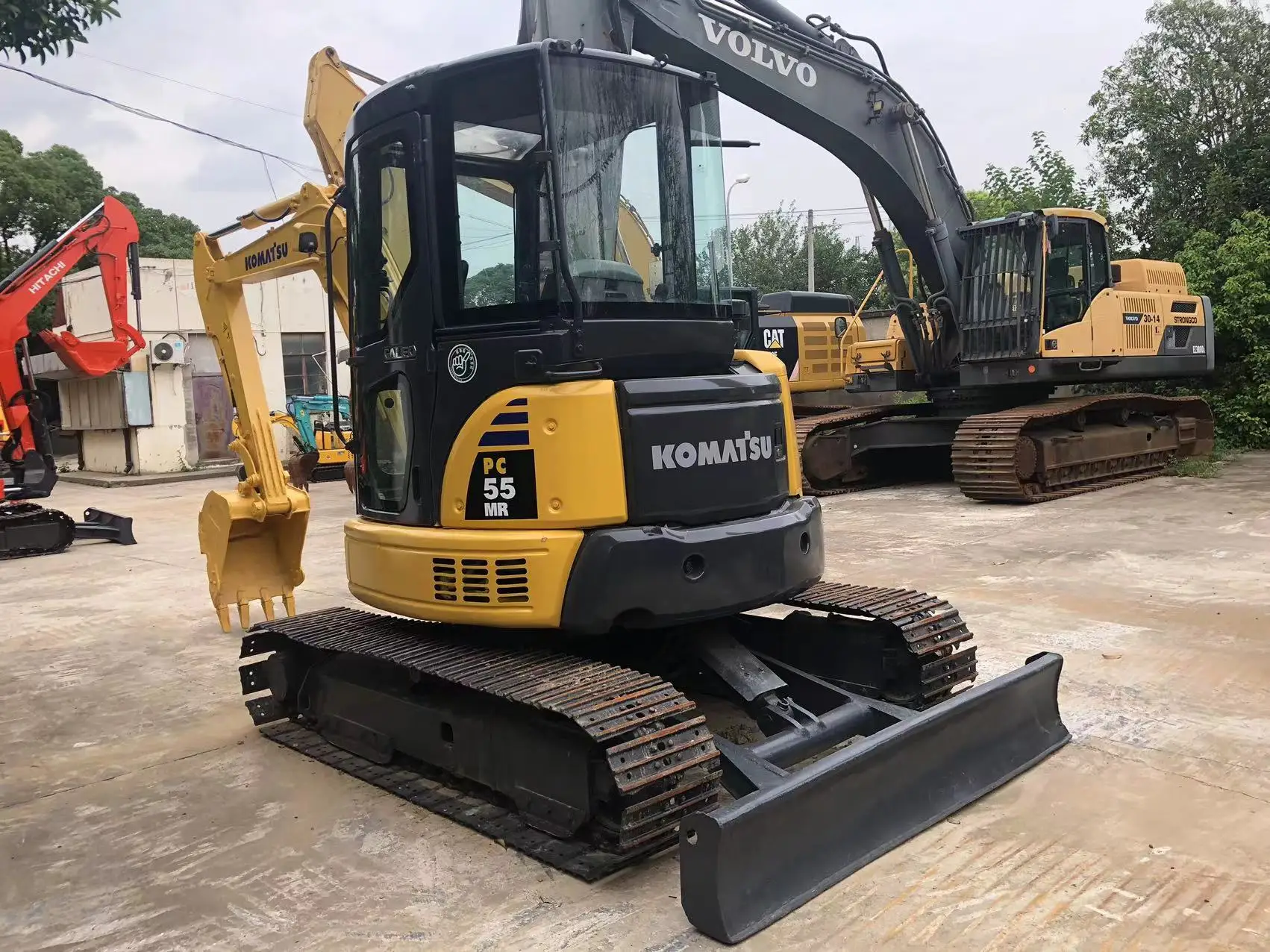 Рисунок 4 - Б/у экскаватор komatsu pc55 б/у