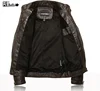 Motorcycle Thickened Leather Coat Men Winter Warm Man Leather CoatMens Plus Velvet Men Moto Biker Riding Fleece Leather Jacket 4