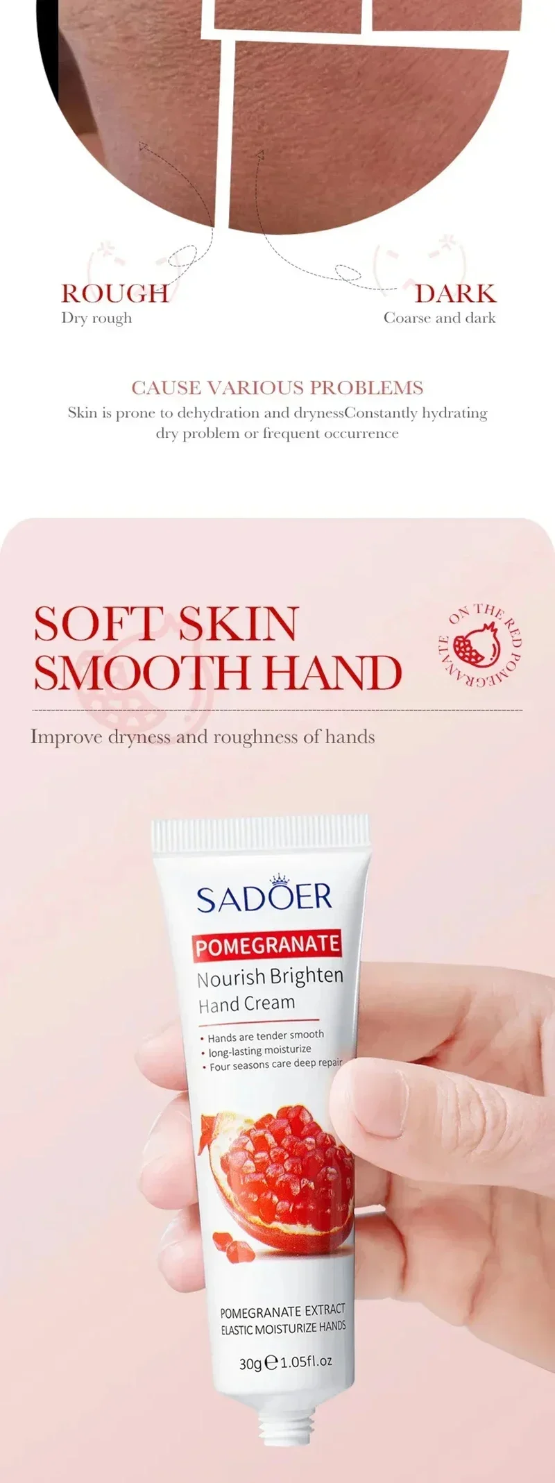 Hand whitening care