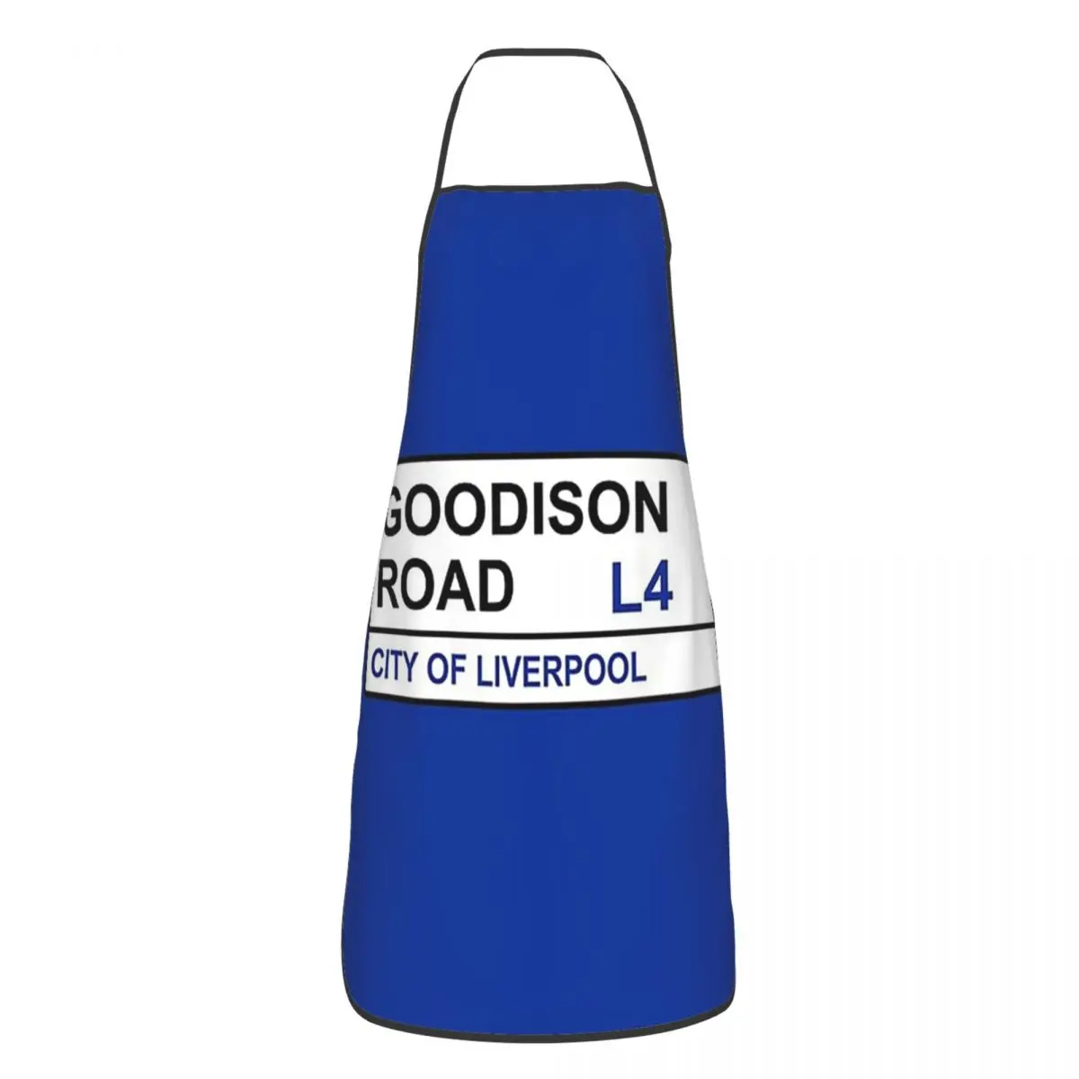 Everton Football Team Gooedison Road Street Sign Grembiuli Chef Cooking Cuisine Tablier Bavaglino Pulizia Della Cucina Grembiule Per Donna Uomo