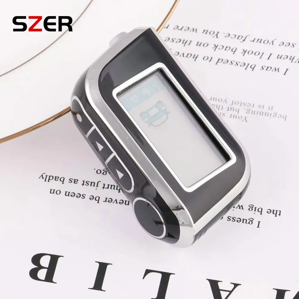 Key Case TPU Car For Starline A93 A63 Russian Version Two Way Car Alarm LCD Remote Controller Keychain Fob Cover