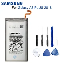 

SAMSUNG Original Replacement Phone Battery 3500mAh EB-BA730ABE For Samsung Galaxy A8 PLUS 2018 A730 A730F Batteries + Tools