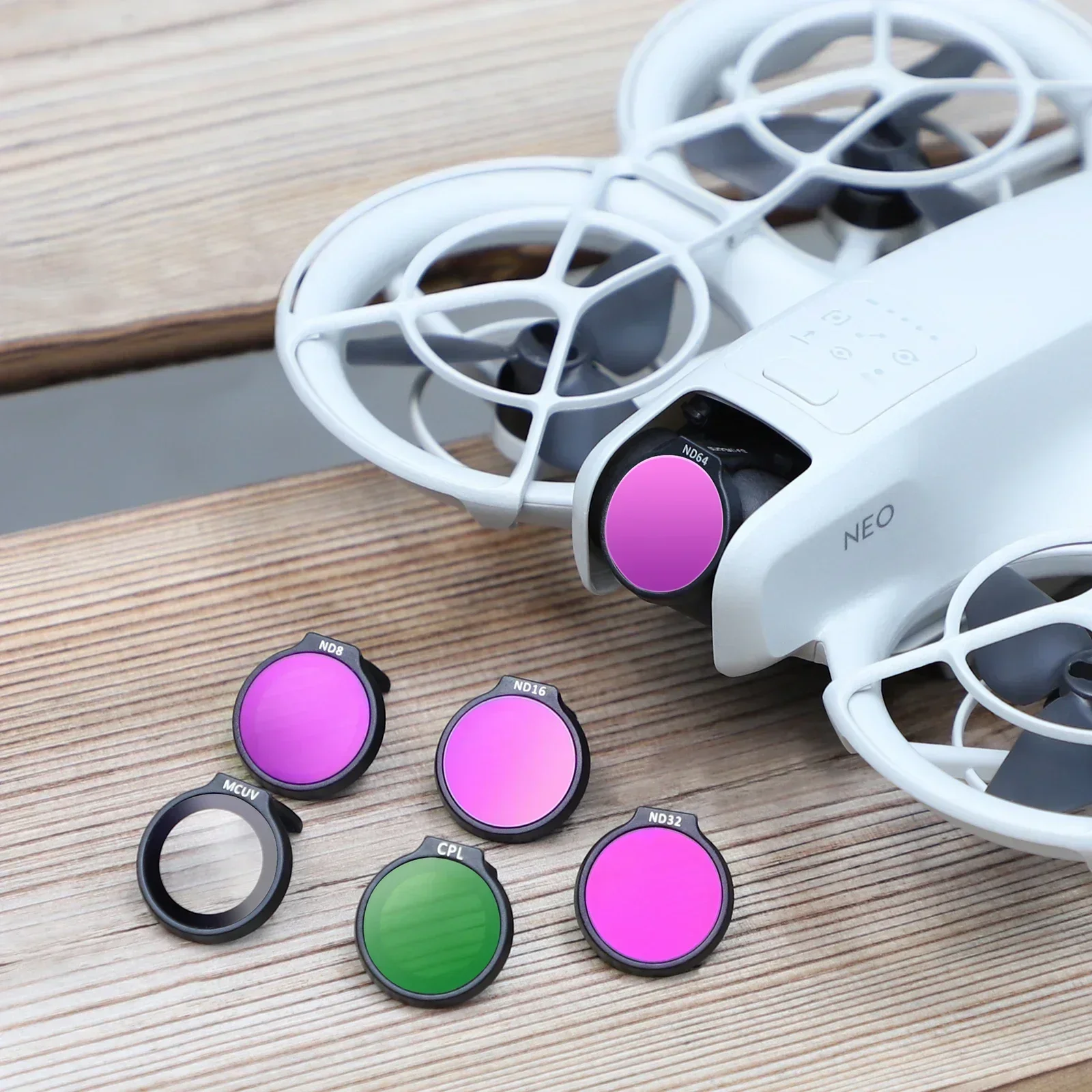 Premium Accessories Kit: Protective Case, Propeller Guard, Landing Gear, Controller Cover, Sun Hood, and Filter