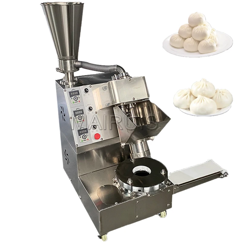 

Industrial Automatic Steamed Stuffing Bun Momo Maker / Chinese Baozi Making Machine