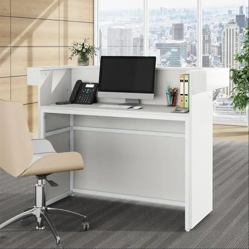 Church Furniture Grocery Store Counter Bar Furnishings Desk Salon Corner Office With Storage Escritorios De Oficina Reception