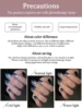 ZH Popular Blue Ink Cat's Eye Gel Nail Polish Autumn Winter Fashionable Color Flash Glass Beads Cat's Eye Nail Salon Exclusive 4