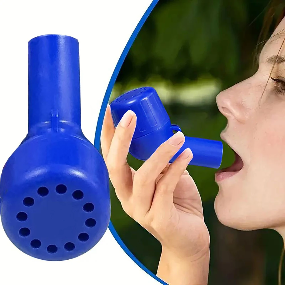 Lung Expansion & Mucus Relief Respiratory Trainer Breathing Training Exerciser Tool for All Age Groups Athletes Swimmers