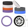 8 Pcs Silicone Wheels Protector Suitable for Two-wheeled Luggage Reduce Noise Silent Caster Sleeve Suitcase Accessories 3