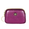 Simple Genuine Leather Women Coin Purse Double Zipper Small Purse Wallet Mini Purses 4