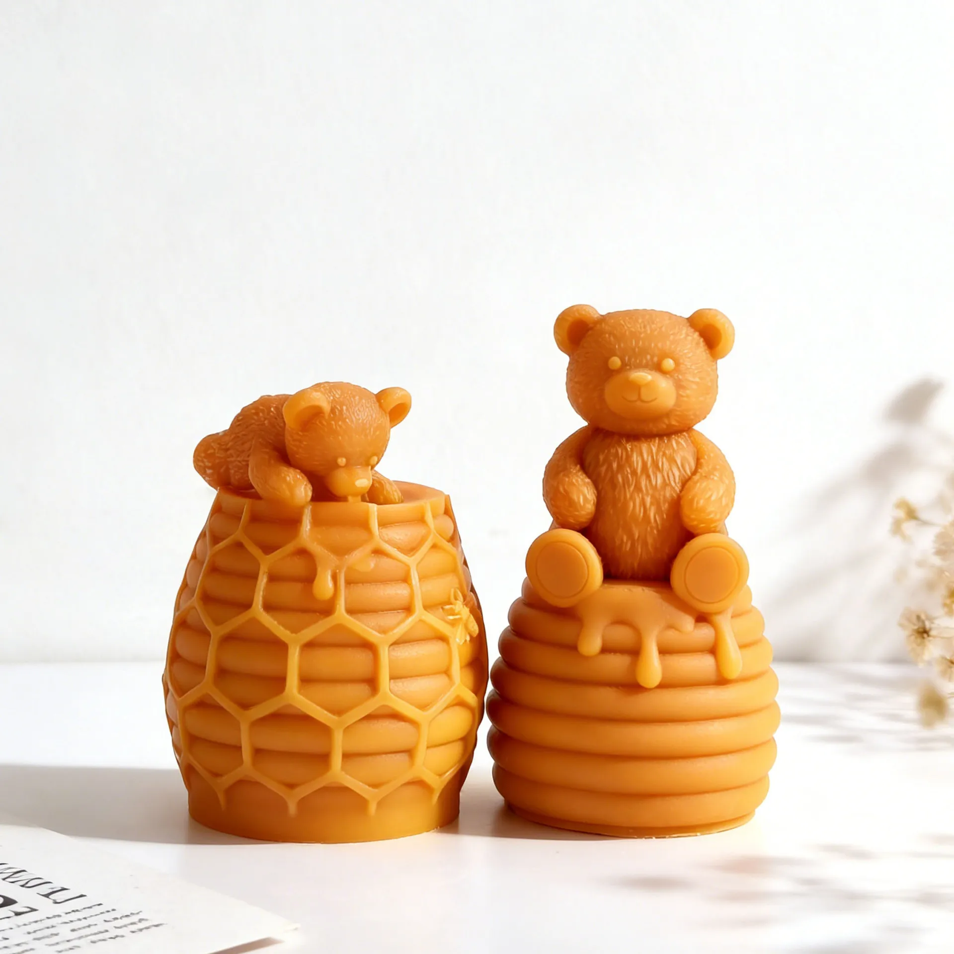 Honeypot Bear Silicone Mold 3