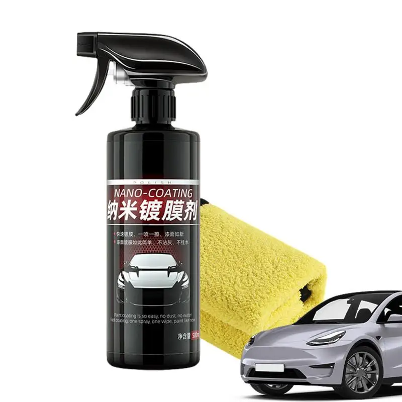 

Auto Car Coating Agent Automotive Exterior High Protection Waterless Fast Shine Coating Nano Spray Car Paint Repair Cleaners