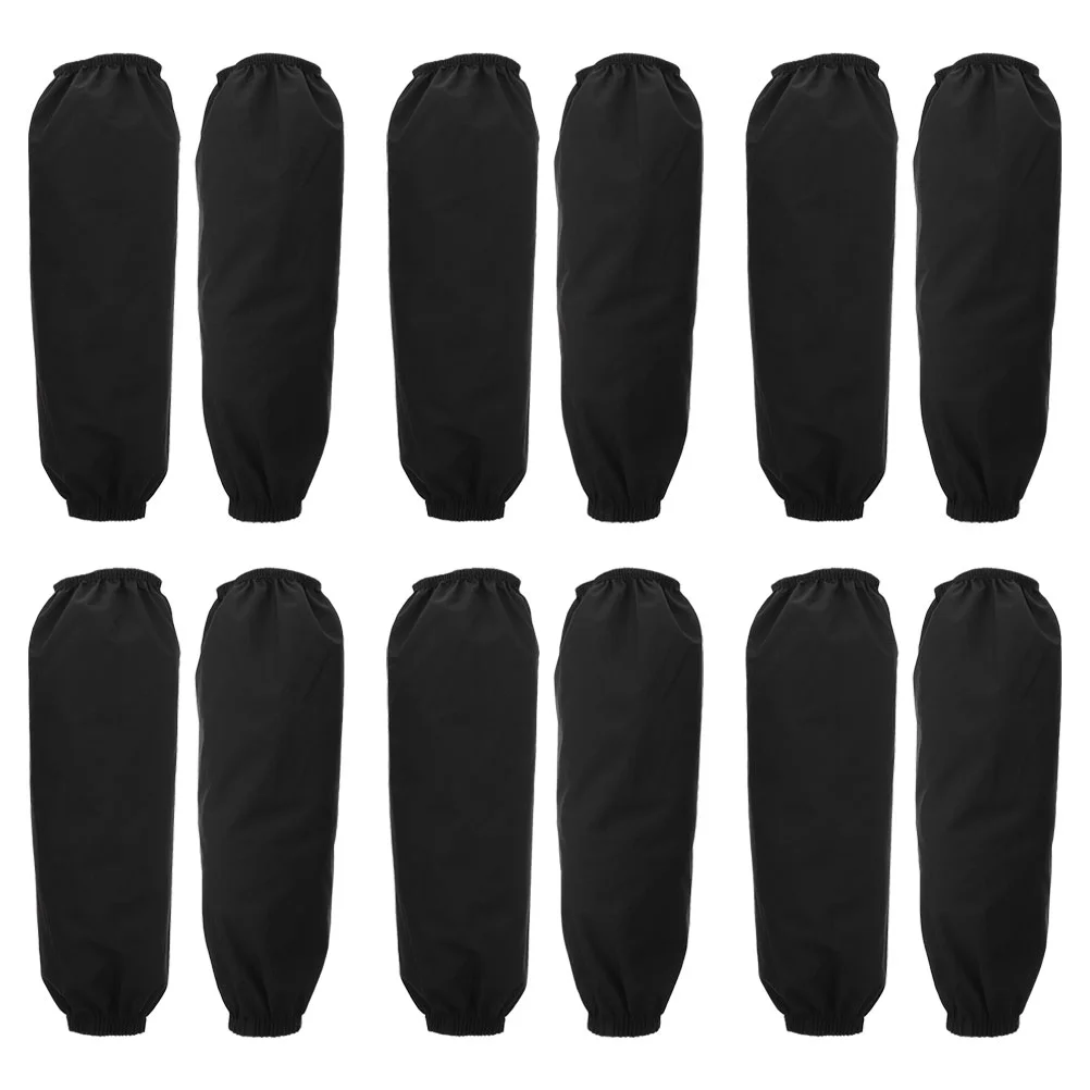 

6 Pairs Household Waterproof and Oilproof Sleeve Work Men Women Arm Sleeves for Home Oversleeves Tarpaulin UV Arms Cover