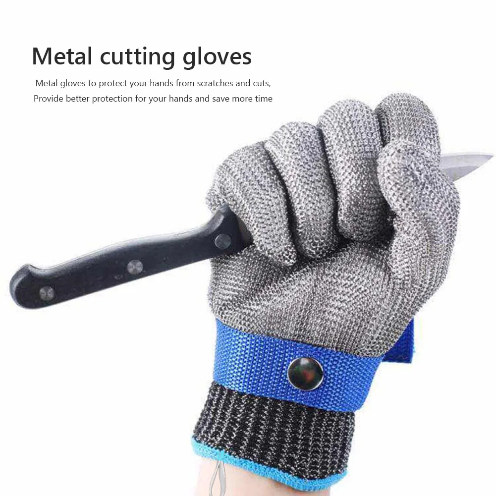 Resistant Butcher Gloves Cutting Safety Butcher Gloves Stainless Steel 1pc Gloves Aliexpress