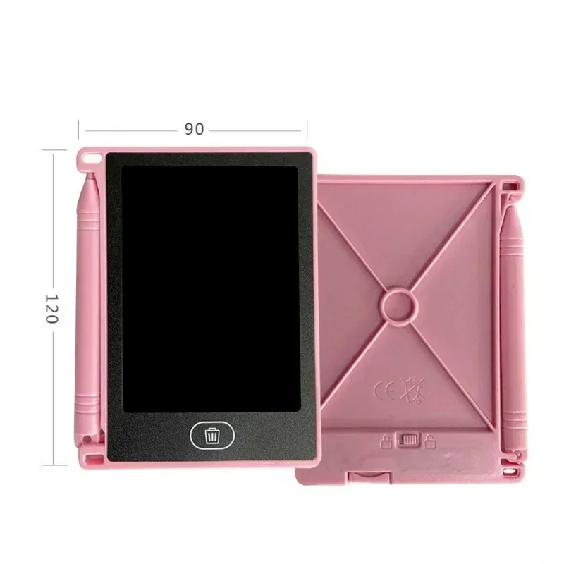 새로운 4.4인치 LCD 필기 보드  학습 교육 그림 소년 소녀를 위한 손으로 그린 ??장난감.