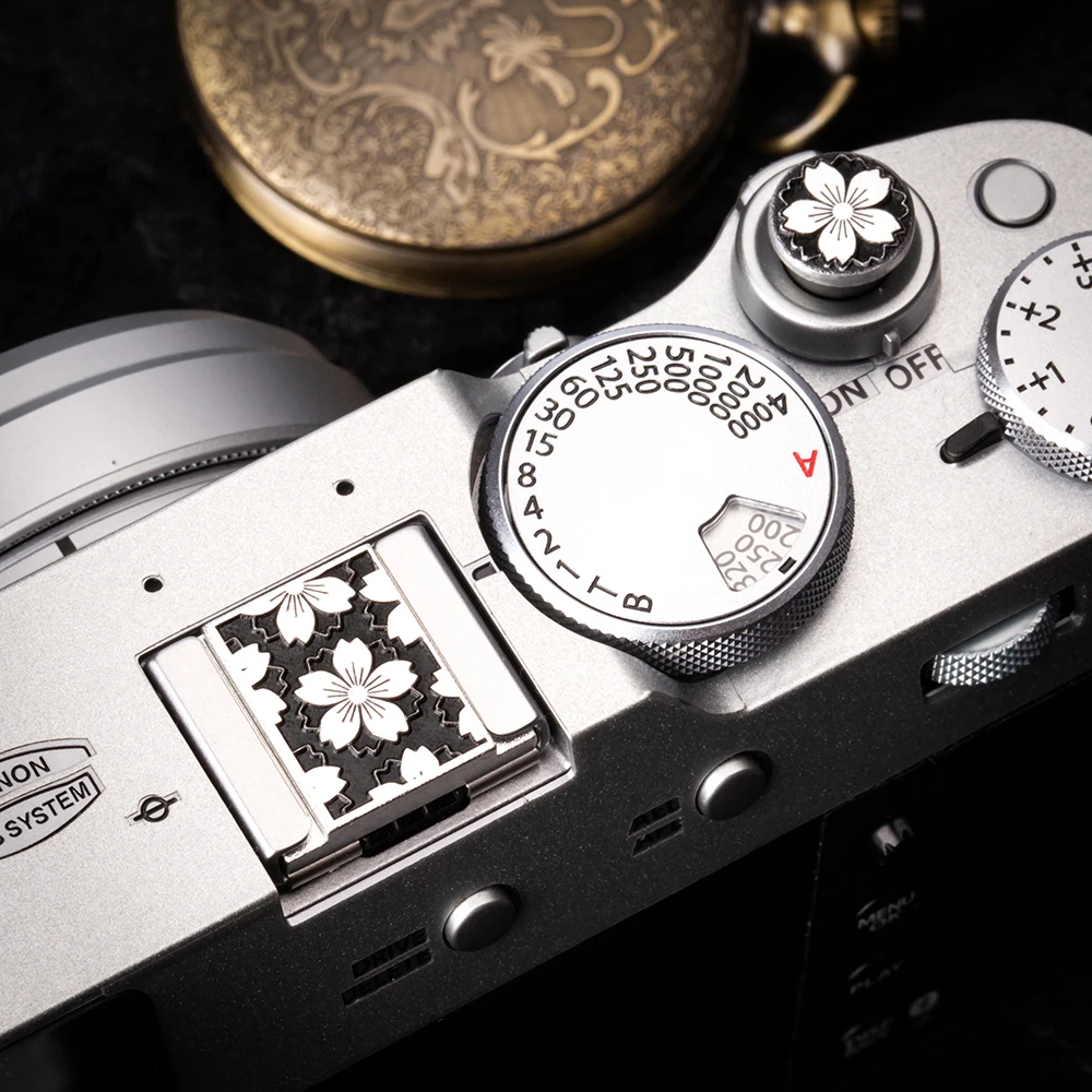 Sakura Camera Shutter Button For Fujifilm X100V XT30 Sony A7M3