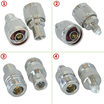 1Pcs N ประเภทชายหญิง FME ชายหญิงตรงเชื่อมต่อ L16 N FME ชาย Coax อะแดปเตอร์ fast การจัดส่งทองเหลืองทองแดง 1